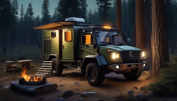 Avez-vous pensé à l’Unimog comme camping-car tout terrain ?