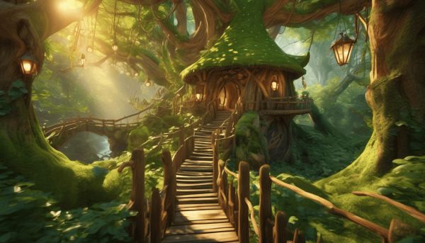 Le Bois des lutins : un parc d’aventures enchanté pour toute la famille