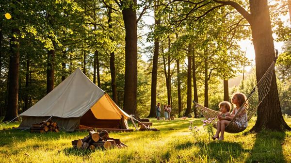 Top idées pour des vacances durables en camping écologique