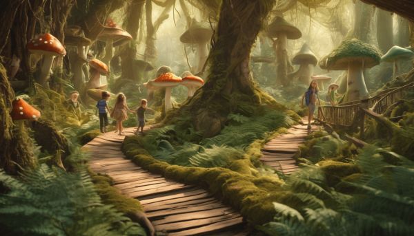 Venez vivre des aventures magiques au Parc Bois des Lutins à Diémoz