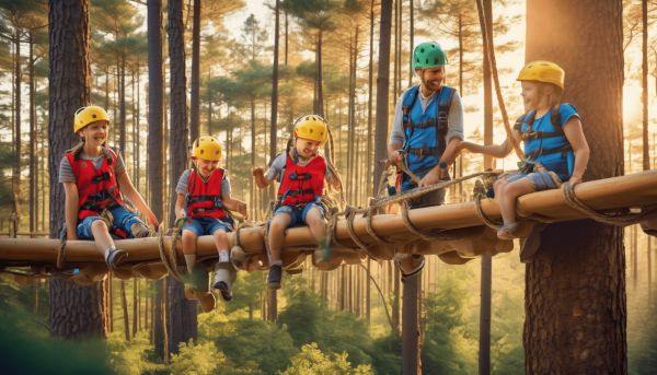 Vivre des aventures en famille dans les parcs France Aventure